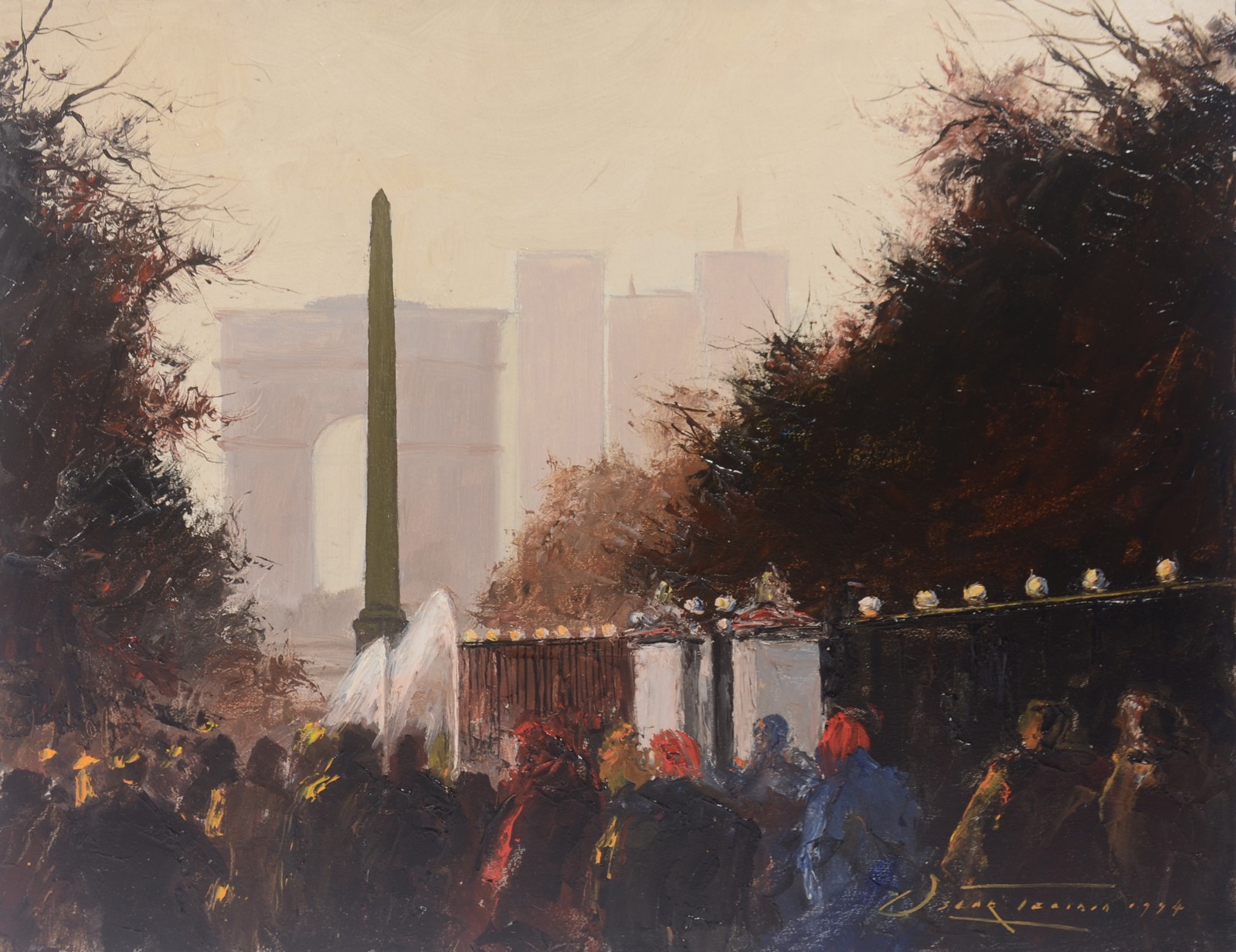 Oscar Tecídio (1926-1995), Paris - Fim da Tarde - foto 1 de 4