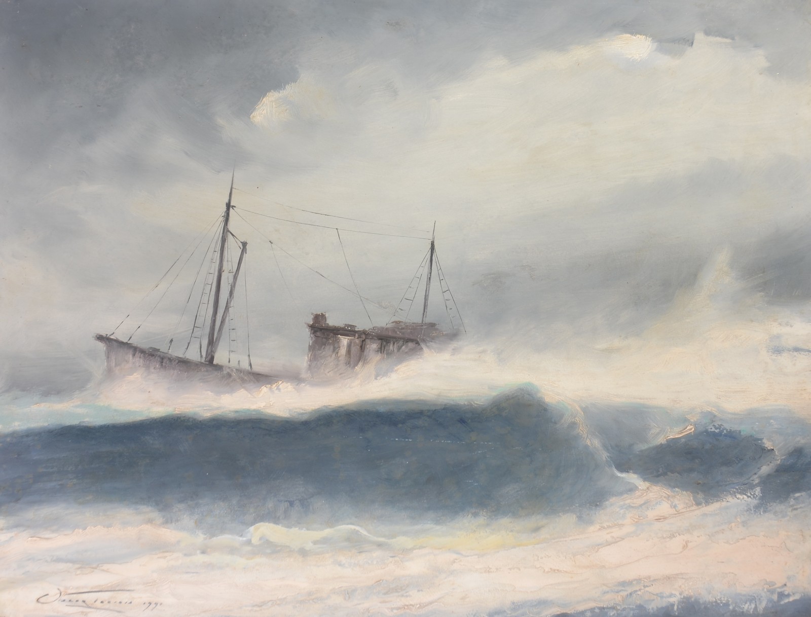 Oscar Tecídio (1926-1995), Tempestade - foto 1 de 4