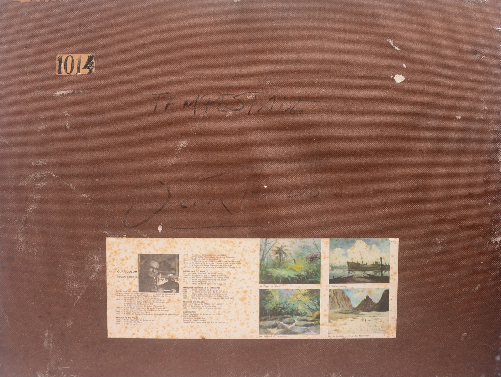 Oscar Tecídio (1926-1995), Tempestade - foto 3 de 4