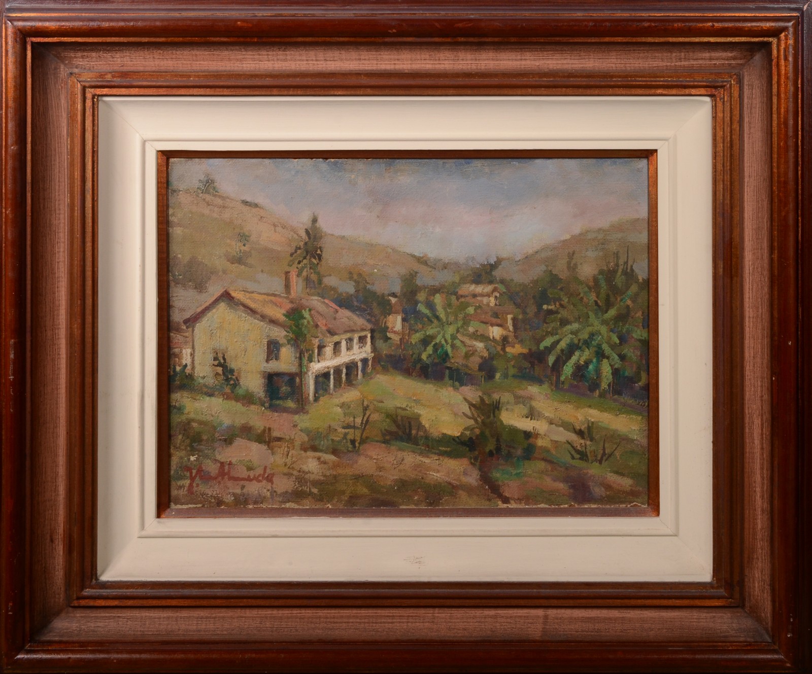 José Maria de Almeida (1906-1955), Paisagem de Conservatória - foto 2 de 4