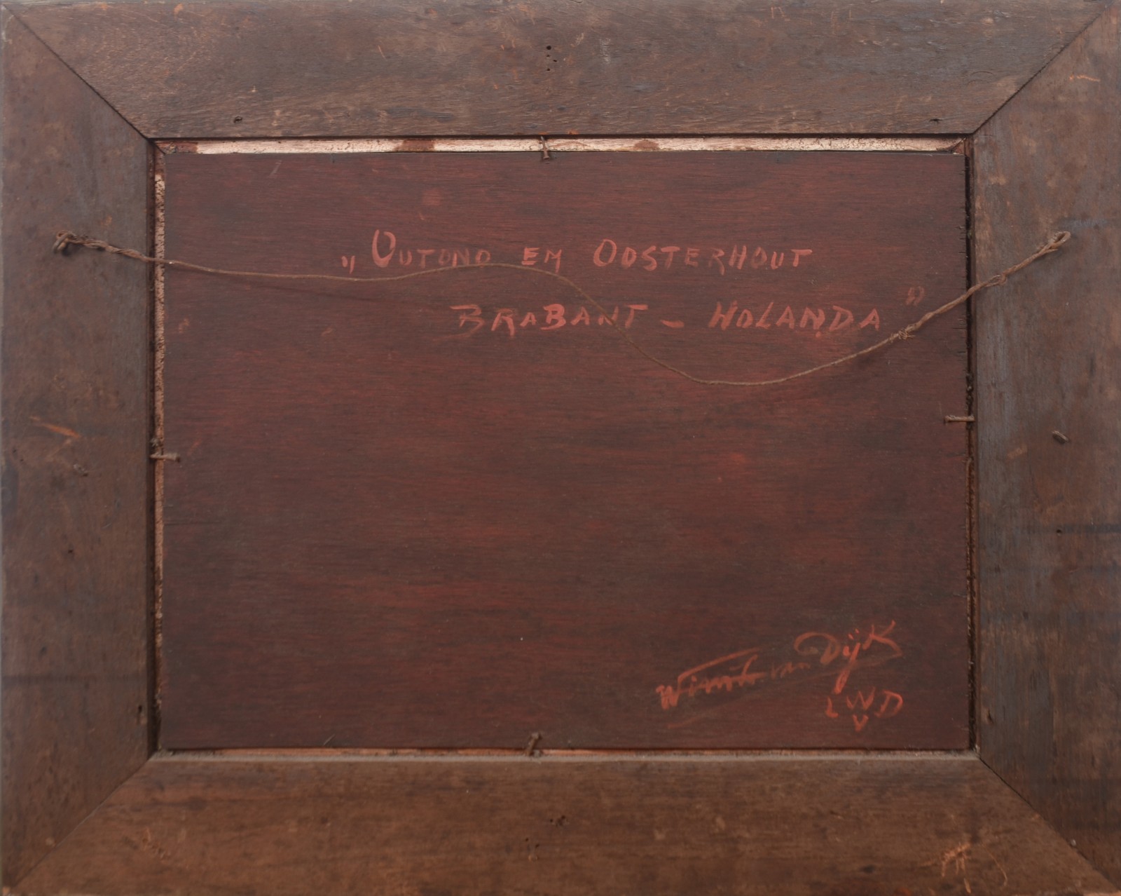 Win Van Dijk (1915-1990), Outono Osterhout - Holanda - foto 6 de 8