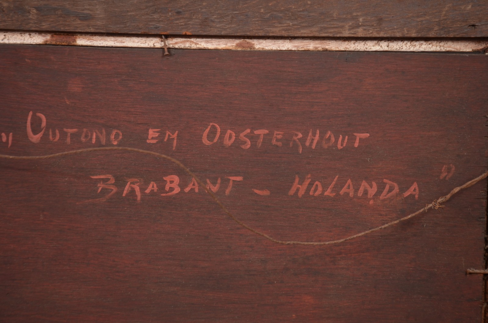 Win Van Dijk (1915-1990), Outono Osterhout - Holanda - foto 7 de 8