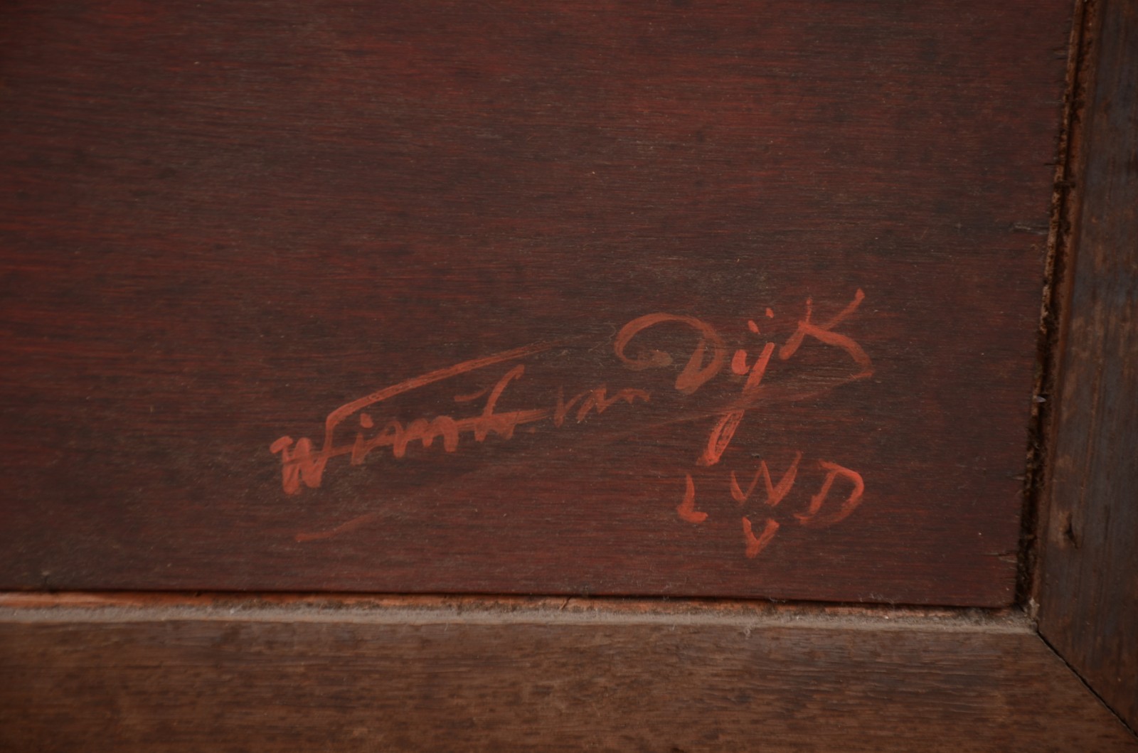 Win Van Dijk (1915-1990), Outono Osterhout - Holanda - foto 8 de 8