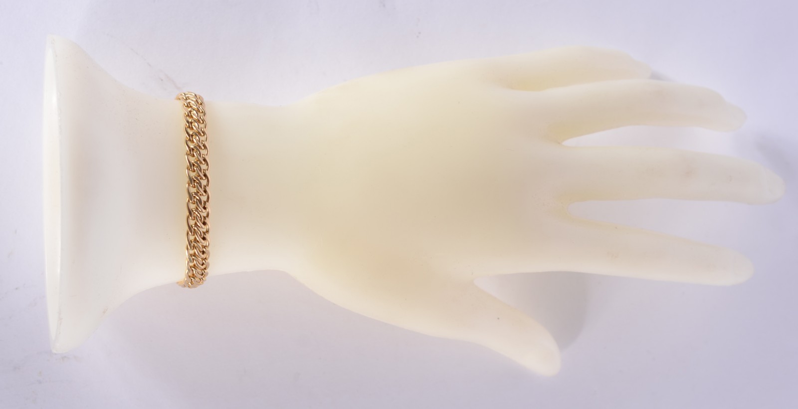 Pulseira de ouro 18 k., contraste 750 mls. (Por motivos de segurança... - foto 7 de 7