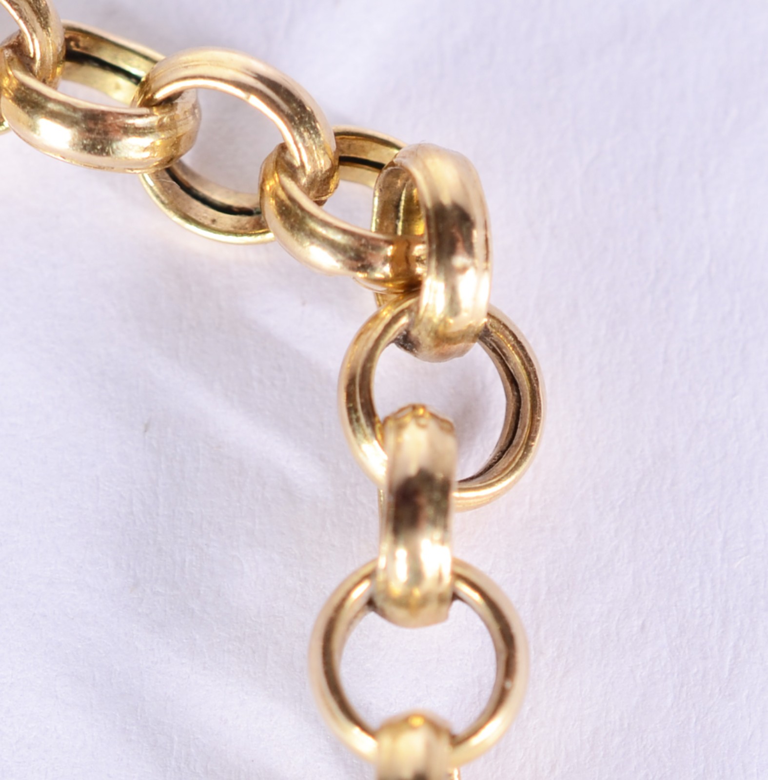 Pulseira de ouro 18 k., contraste 750 mls modelo elos portugueses... - foto 3 de 5
