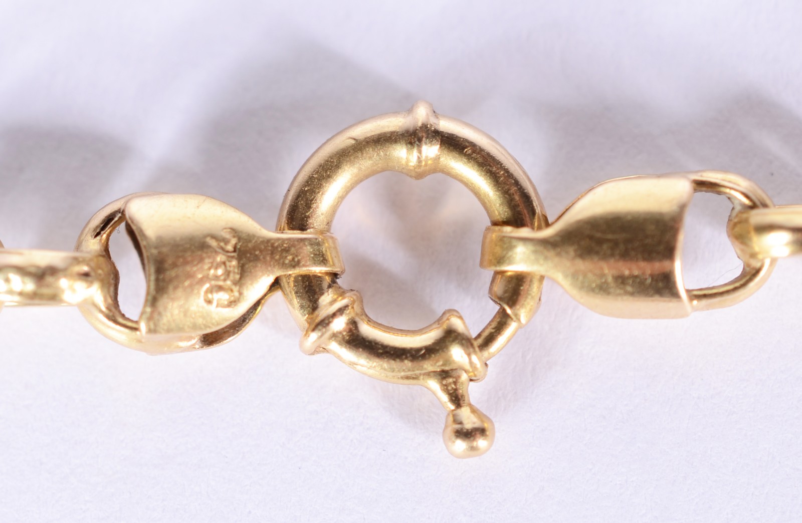 Pulseira de ouro 18 k., contraste 750 mls modelo elos portugueses... - foto 4 de 5