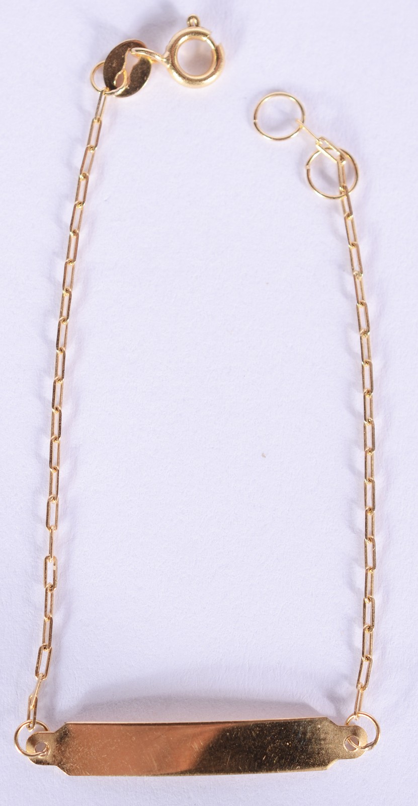 Pulseira para criança de ouro 18 k. (Por motivos de segurança a peça... - foto 1 de 3