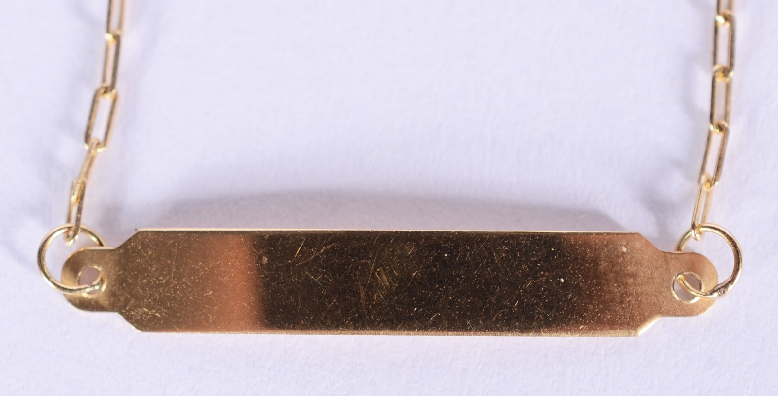 Pulseira para criança de ouro 18 k. (Por motivos de segurança a peça... - foto 2 de 3