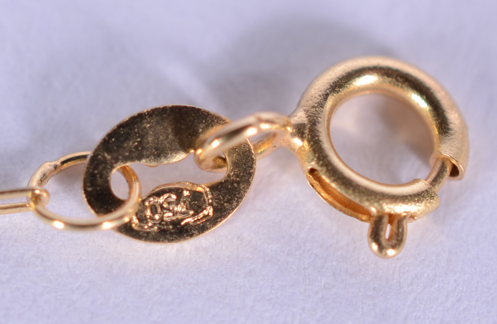 Pulseira para criança de ouro 18 k. (Por motivos de segurança a peça... - foto 3 de 3