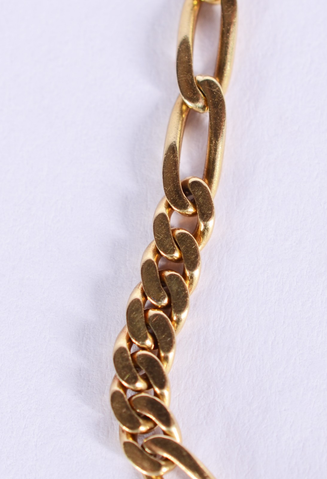 Pulseira de ouro 18 k., contraste 750 mls. (Por motivos de segurança... - foto 2 de 3