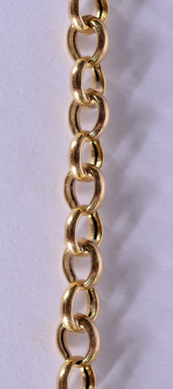 Pulseira de ouro 18 k., elos portugueses. (Por motivos de segurança a... - foto 2 de 3