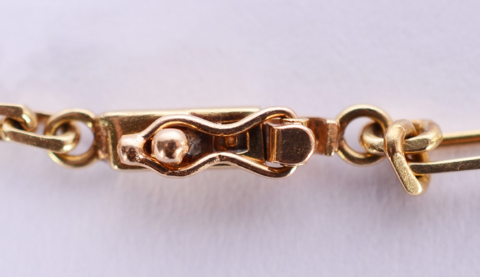 Pulseira de ouro 18 k., contraste 750 mls modelo italiano. (Por... - foto 2 de 3