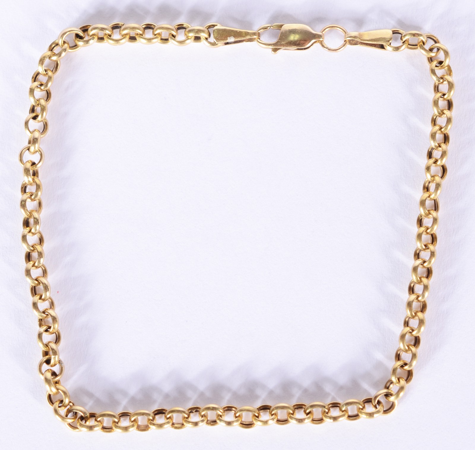 Pulseira de ouro 18 k., contraste 750 mls. (Por motivos de segurança... - foto 1 de 4