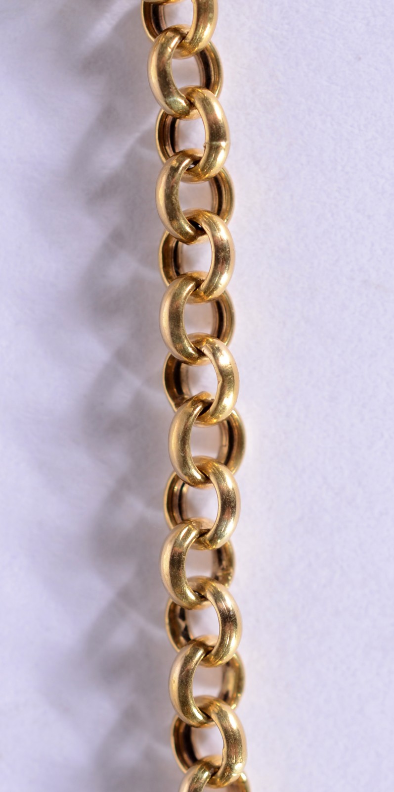 Pulseira de ouro 18 k., contraste 750 mls. (Por motivos de segurança... - foto 2 de 4