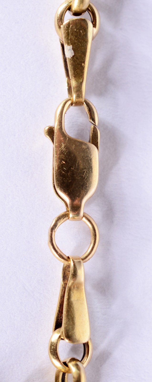 Pulseira de ouro 18 k., contraste 750 mls. (Por motivos de segurança... - foto 3 de 4