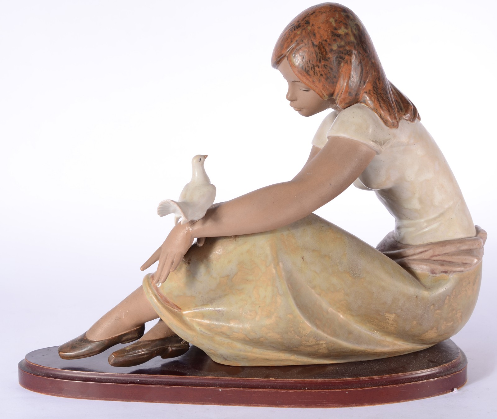 Lladró (1953), Moca com pássaros - foto 2 de 9