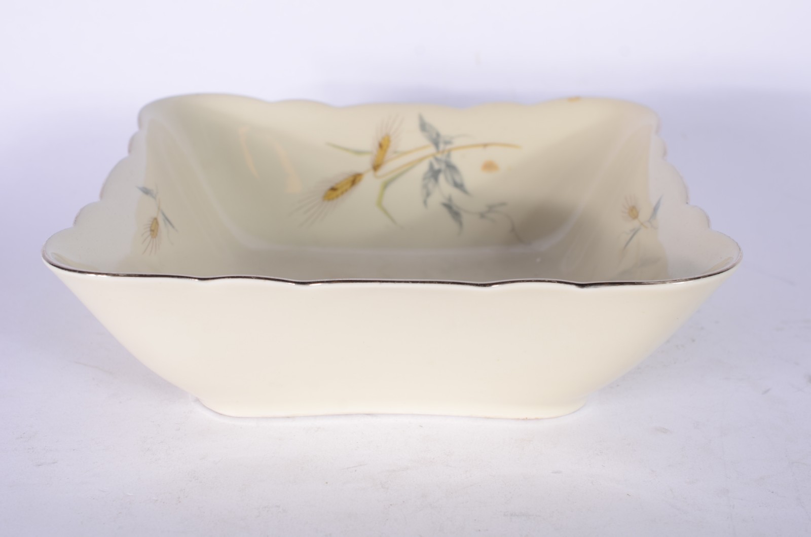 Aparelho de jantar de porcelana tcheca na cor bege com delicada... - foto 10 de 11