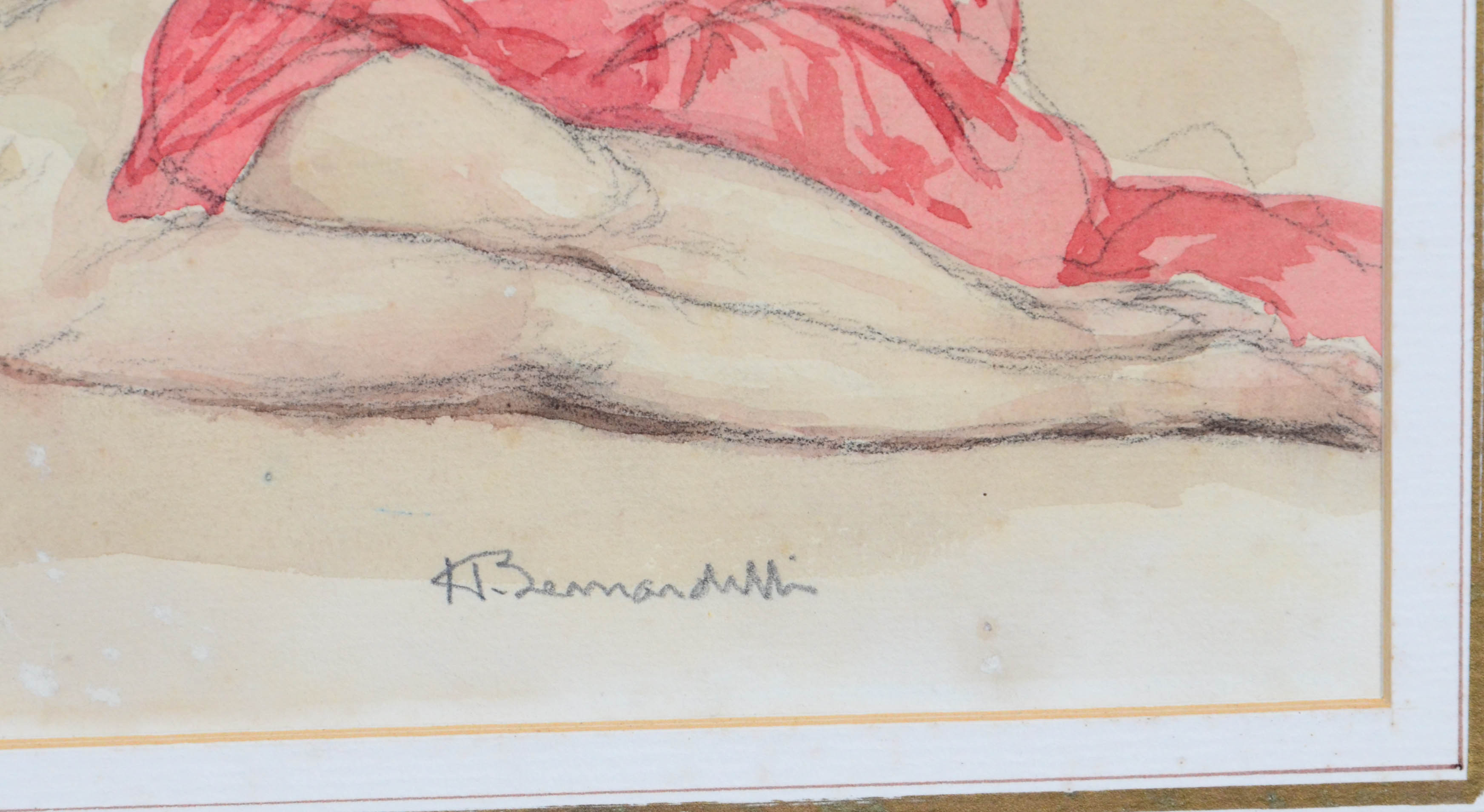 Henrique Bernardelli  (1857-1936), Moça recostada - foto 2 de 3