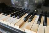 AUGUST FORSTER,  - Piano alemão 1/4 de cauda em lacca preta. Algumas teclas "prendendo", e pequenos desgastes. Retirada em casa na Barra - RJ.