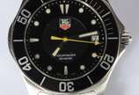 Tag Heuer (1860),  - Relógio de pulso "Aquaracer" Professional, á quartz, mostrador com cristal de safira. Funcionando.