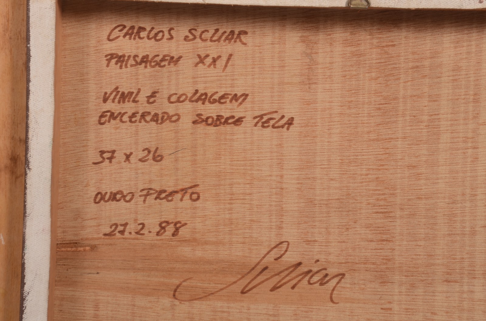 Carlos Scliar (1920-2001), Paisagem XXI - foto 3 de 3