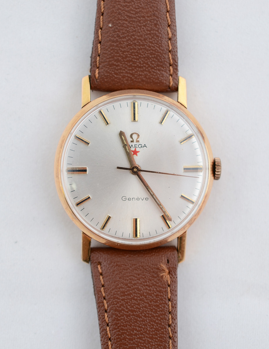 OMEGA - Relógio masculino de ouro amarelo 18 k, mecânico... - foto 1 de 3