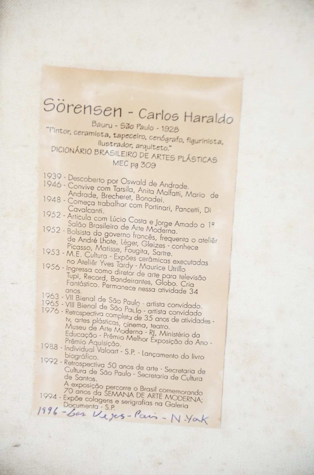 Carlos Sorensen (1928-2008), Sea Landscape - foto 6 de 6