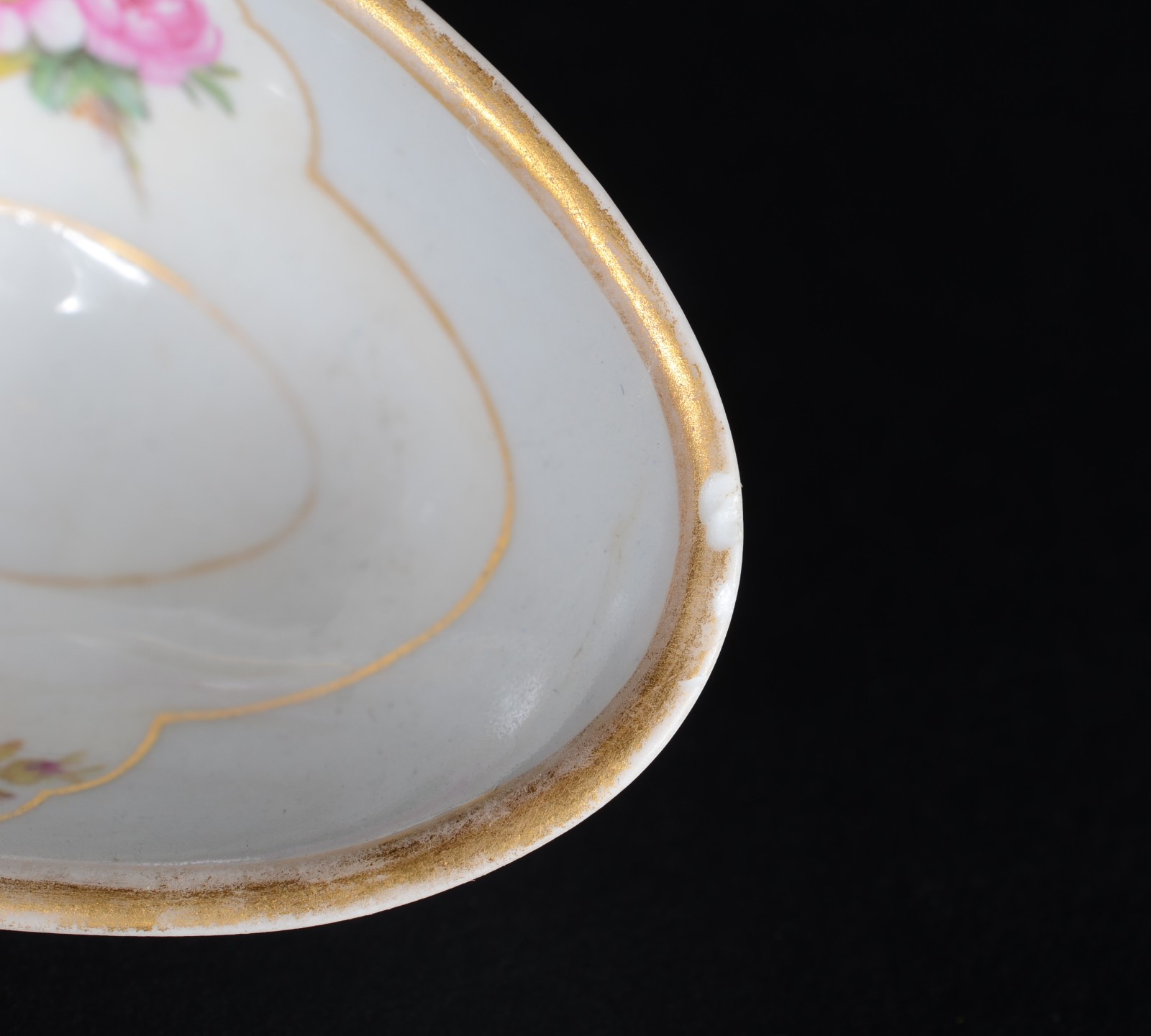 Serviço de jantar de porcelana polonesa, decoração floral em... - foto 8 de 9