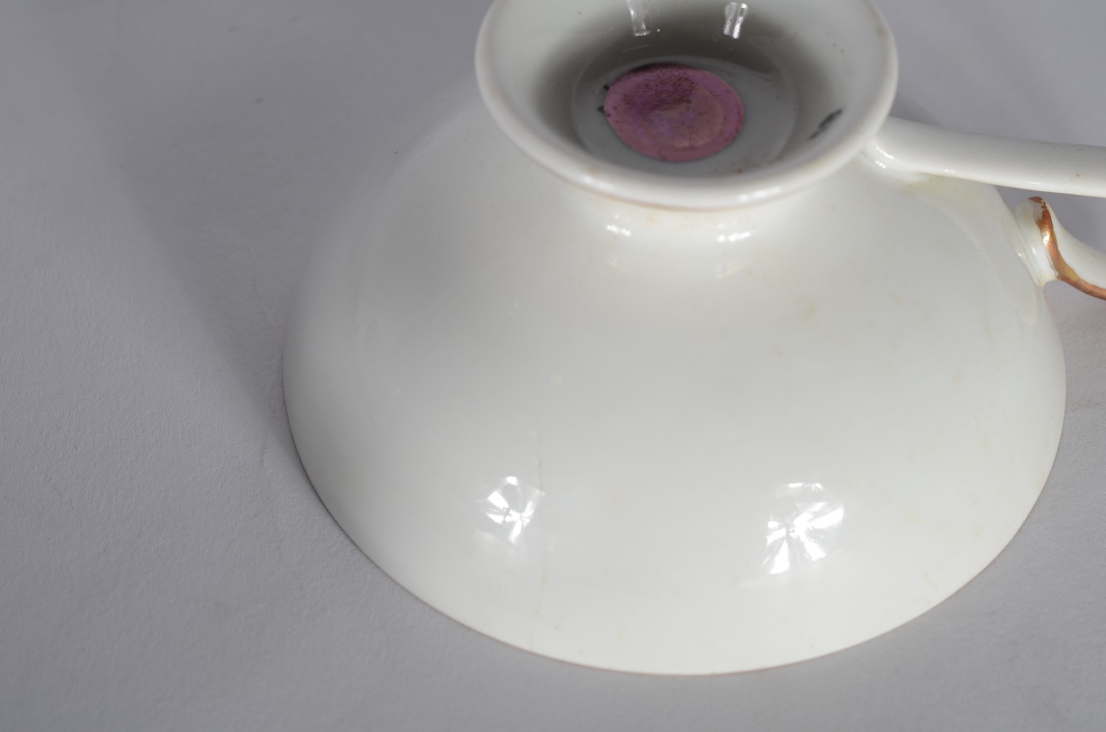 Conjunto para chá e bolo de porcelana Bavaria, decoração floral... - foto 8 de 8