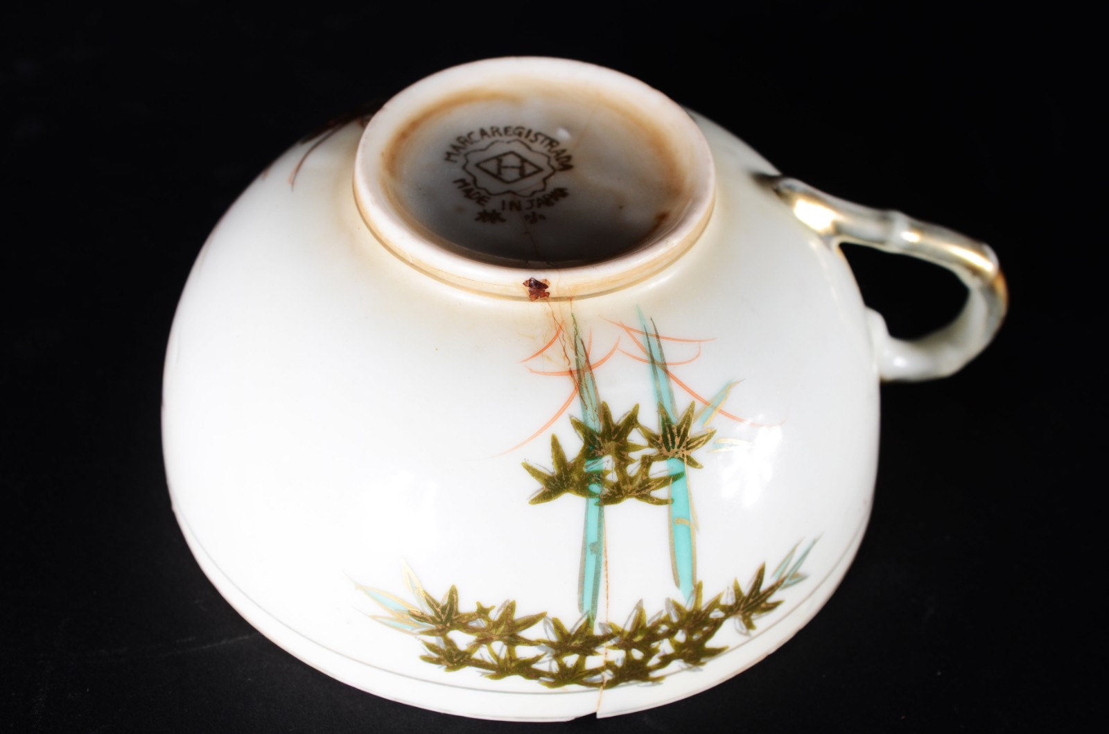 Parte de serviço de porcelana oriental para chá, composto de: 4... - foto 7 de 9
