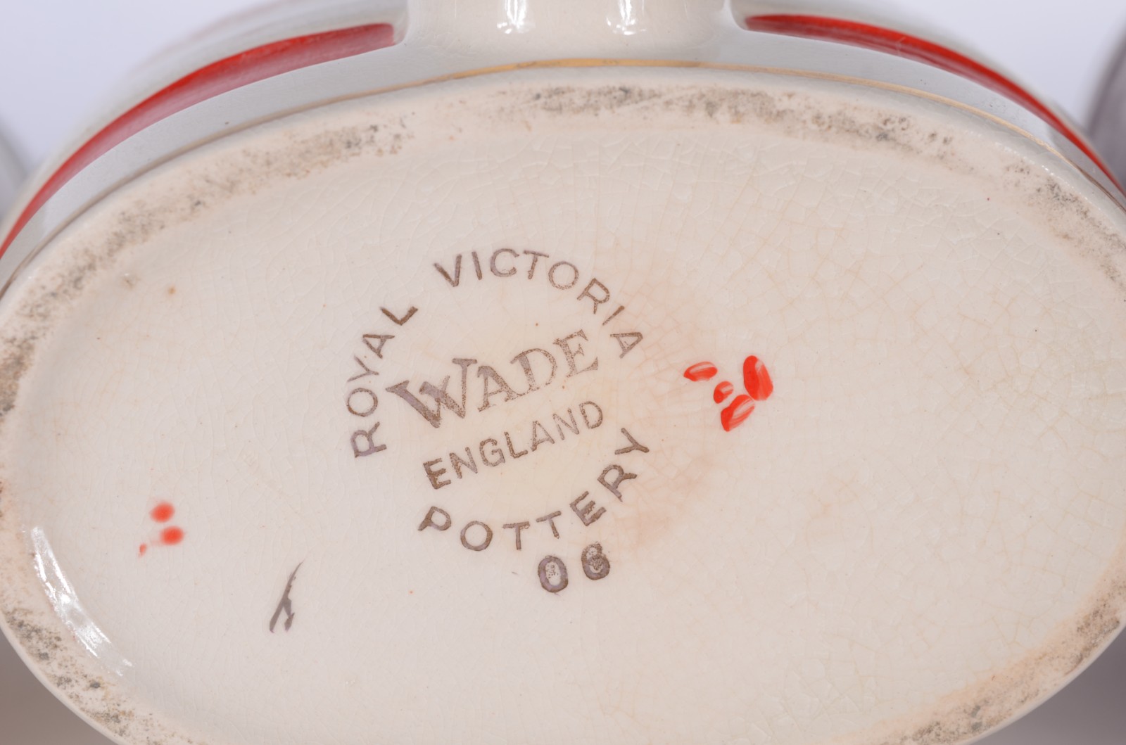 Quatro potes para bebida de faiança inglesa Royal Victoria. - foto 9 de 10