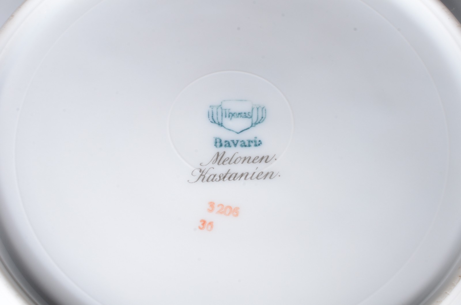 Conjunto para bolo de porcelana alemã da Bavaria, composto de prato... - foto 4 de 7