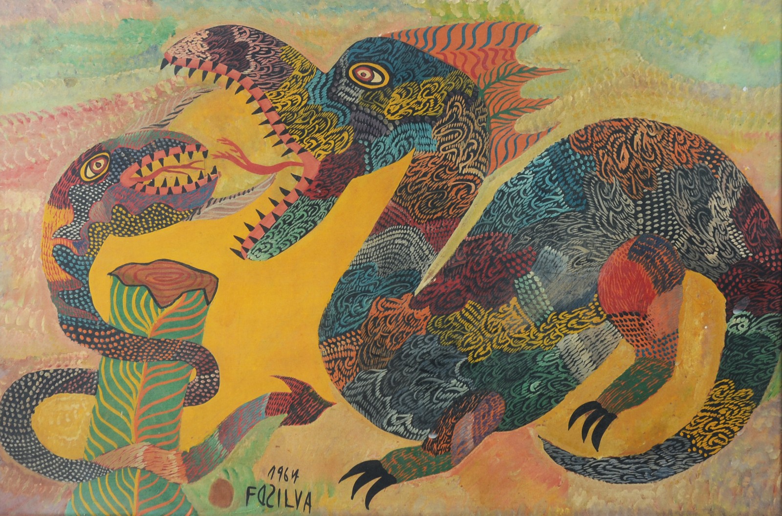 Chico da Silva (1910-1985), Animais Fantásticos - foto 1 de 11