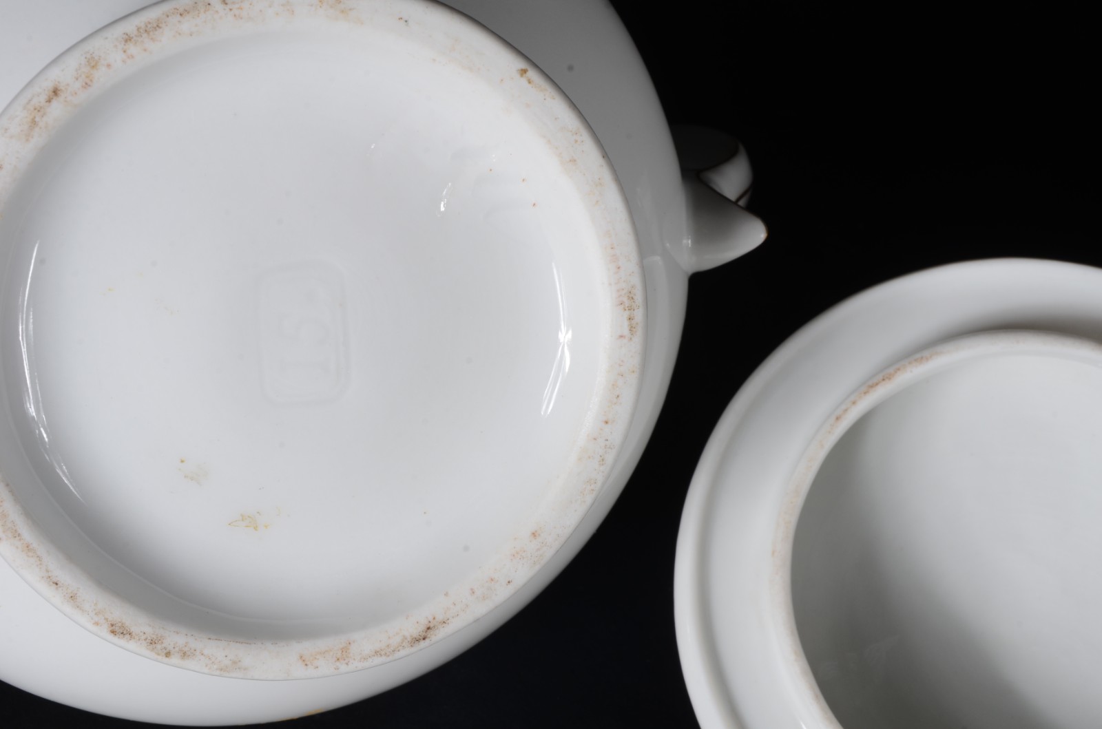 Conjunto para café de porcelana francesa Velho Paris com monograma e... - foto 7 de 9