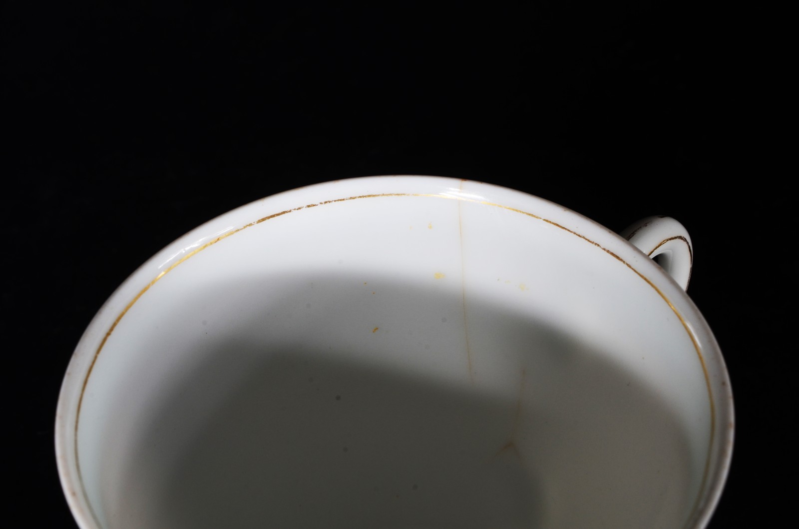 Conjunto para café de porcelana francesa Velho Paris com monograma e... - foto 8 de 9