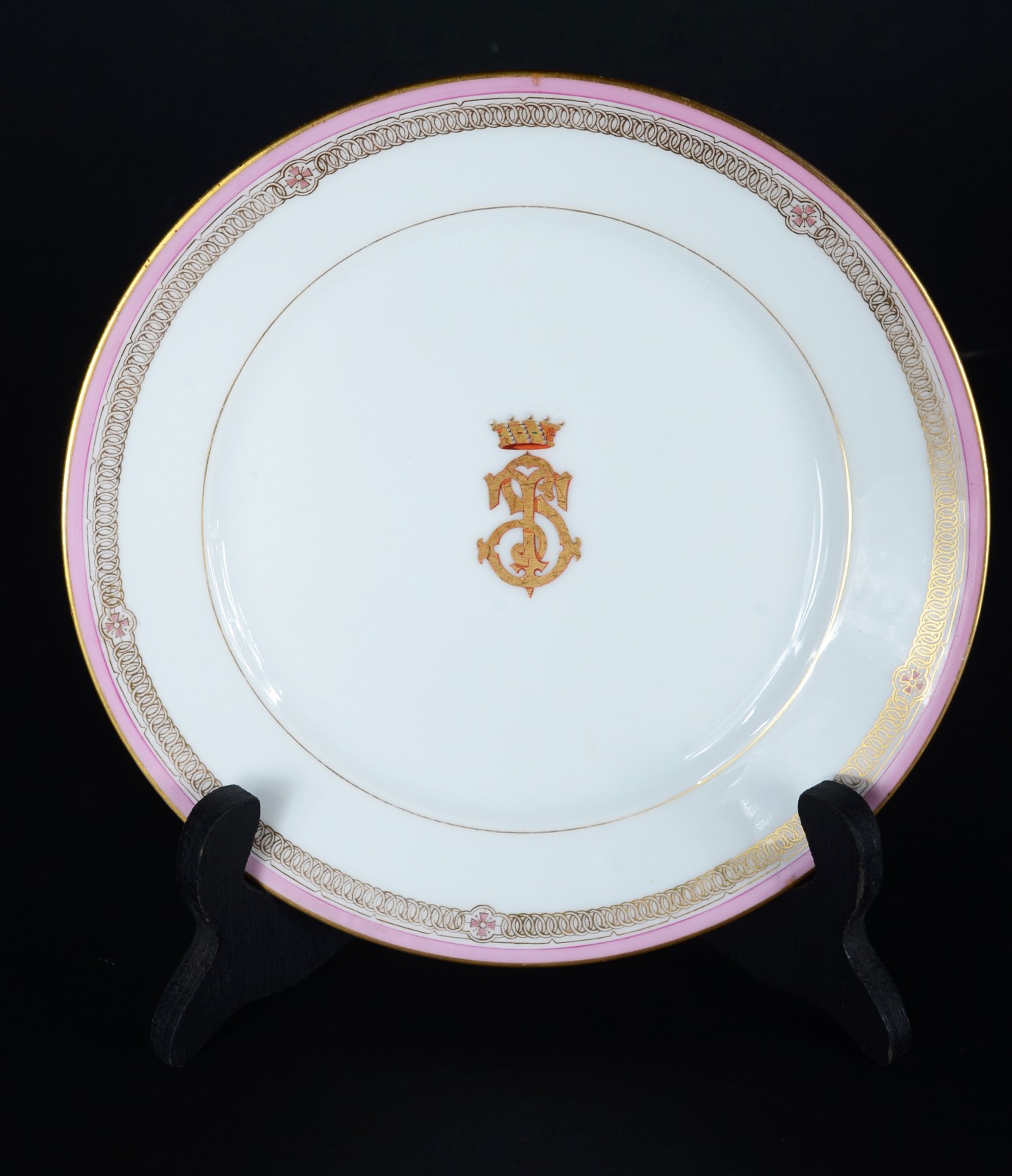 BARÃO DE SÃO TIAGO (Domingos Américo da Silva) - Prato em porcelana... - foto 1 de 5