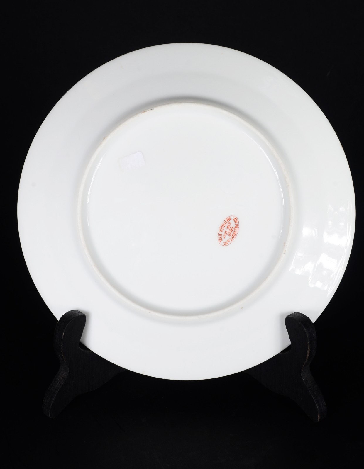 BARÃO DE SÃO TIAGO (Domingos Américo da Silva) - Prato em porcelana... - foto 4 de 5