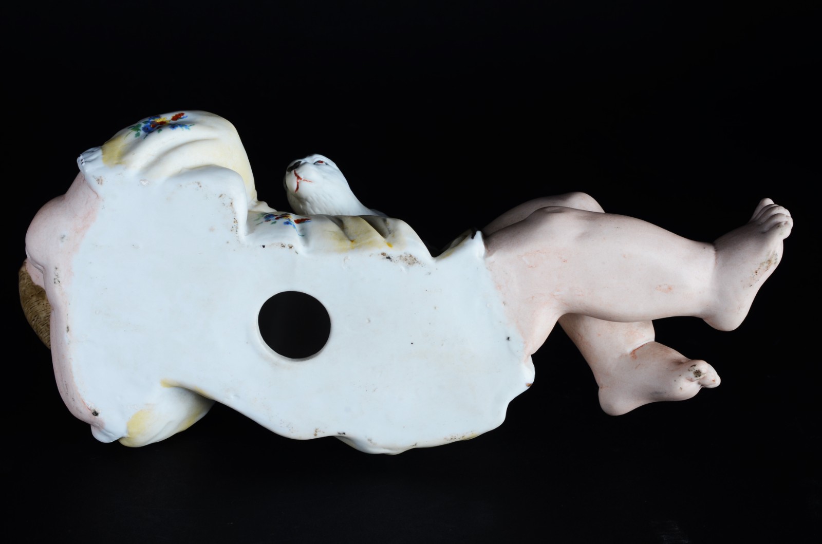 PIANO BABY - Escultura em biscuit alemão policromado, século XIX... - foto 7 de 7