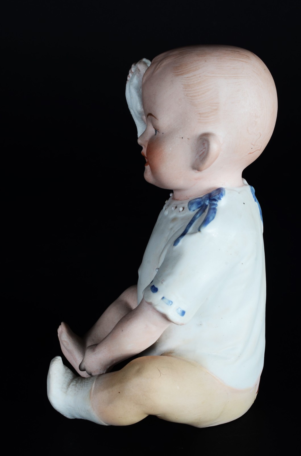 PIANO BABY - Escultura em biscuit alemão policromado, século XIX... - foto 3 de 7