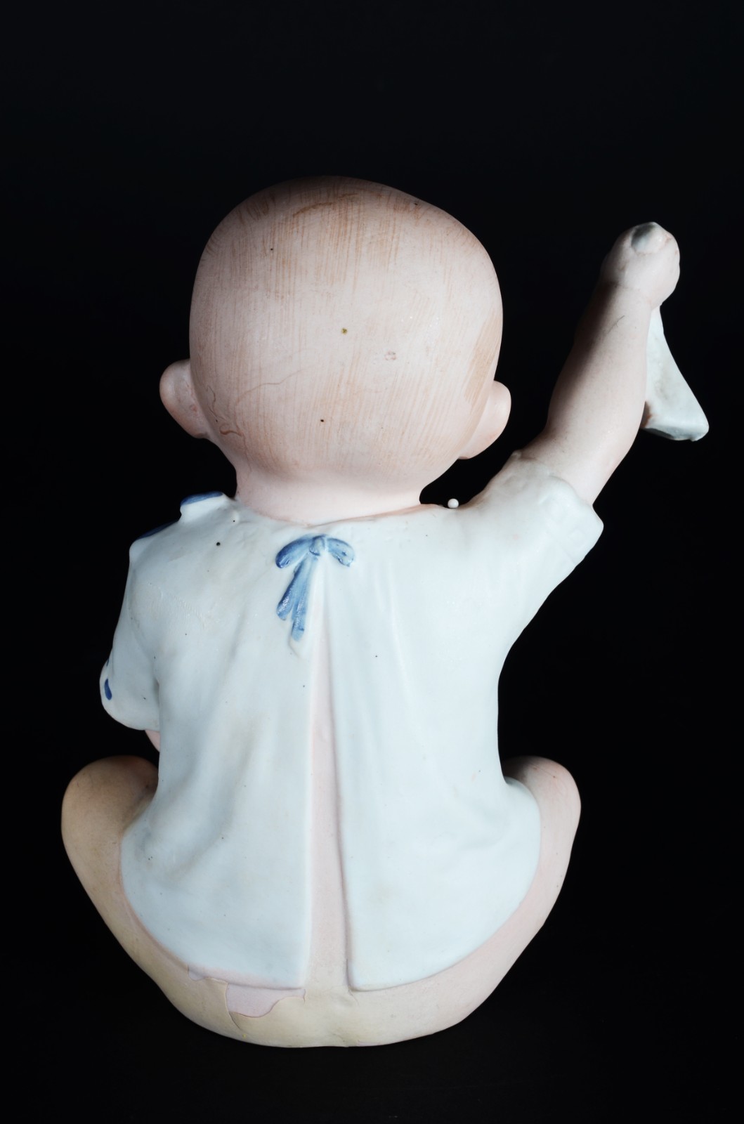 PIANO BABY - Escultura em biscuit alemão policromado, século XIX... - foto 5 de 7