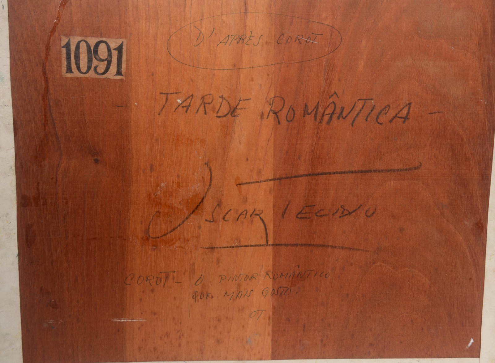 Oscar Tecídio (1926-1995), Tarde Romântica - foto 4 de 4