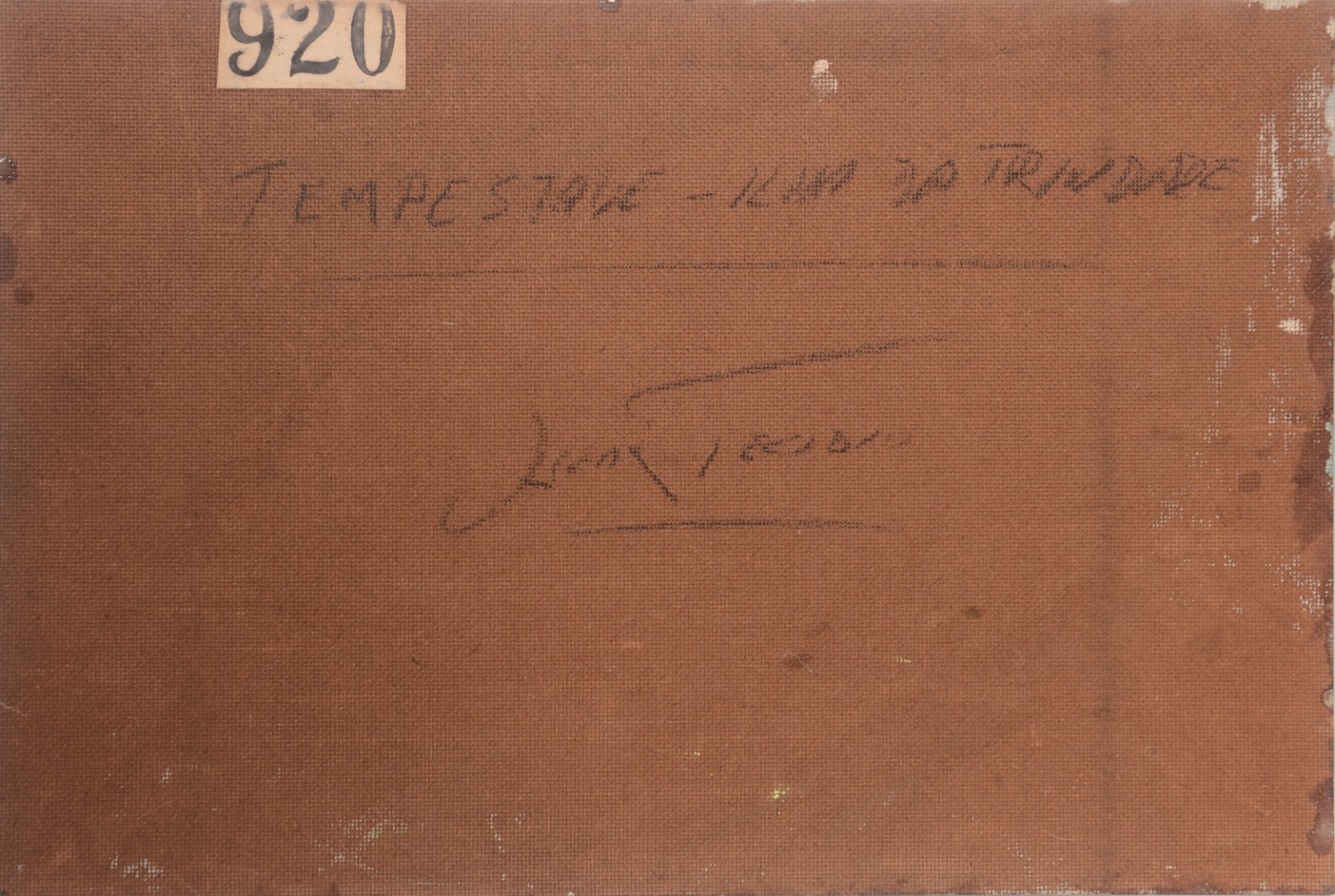 Oscar Tecídio (1926-1995), Tempestade - foto 3 de 3