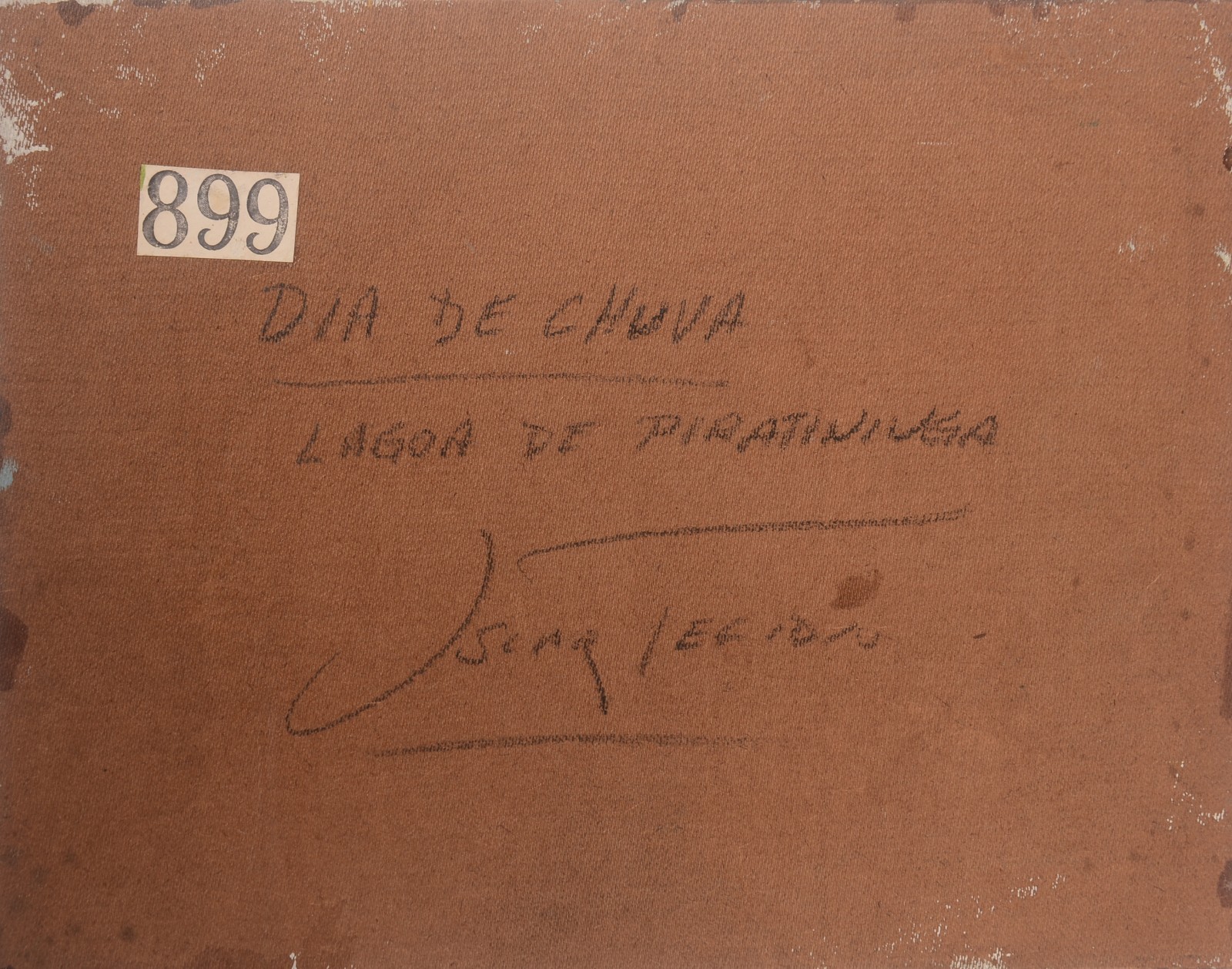 Oscar Tecídio (1926-1995), Dia de Chuva - Lagoa de Piratininga - foto 3 de 4