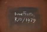 Ivan Freitas (1932-2006),  - Óleo sobre eucatex - datado 1979.