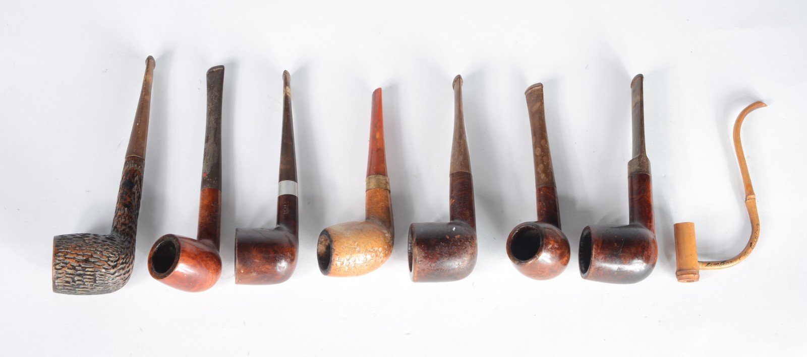 Conjunto para fumante, composto de 13 cachimbos de diversas... - foto 3 de 9