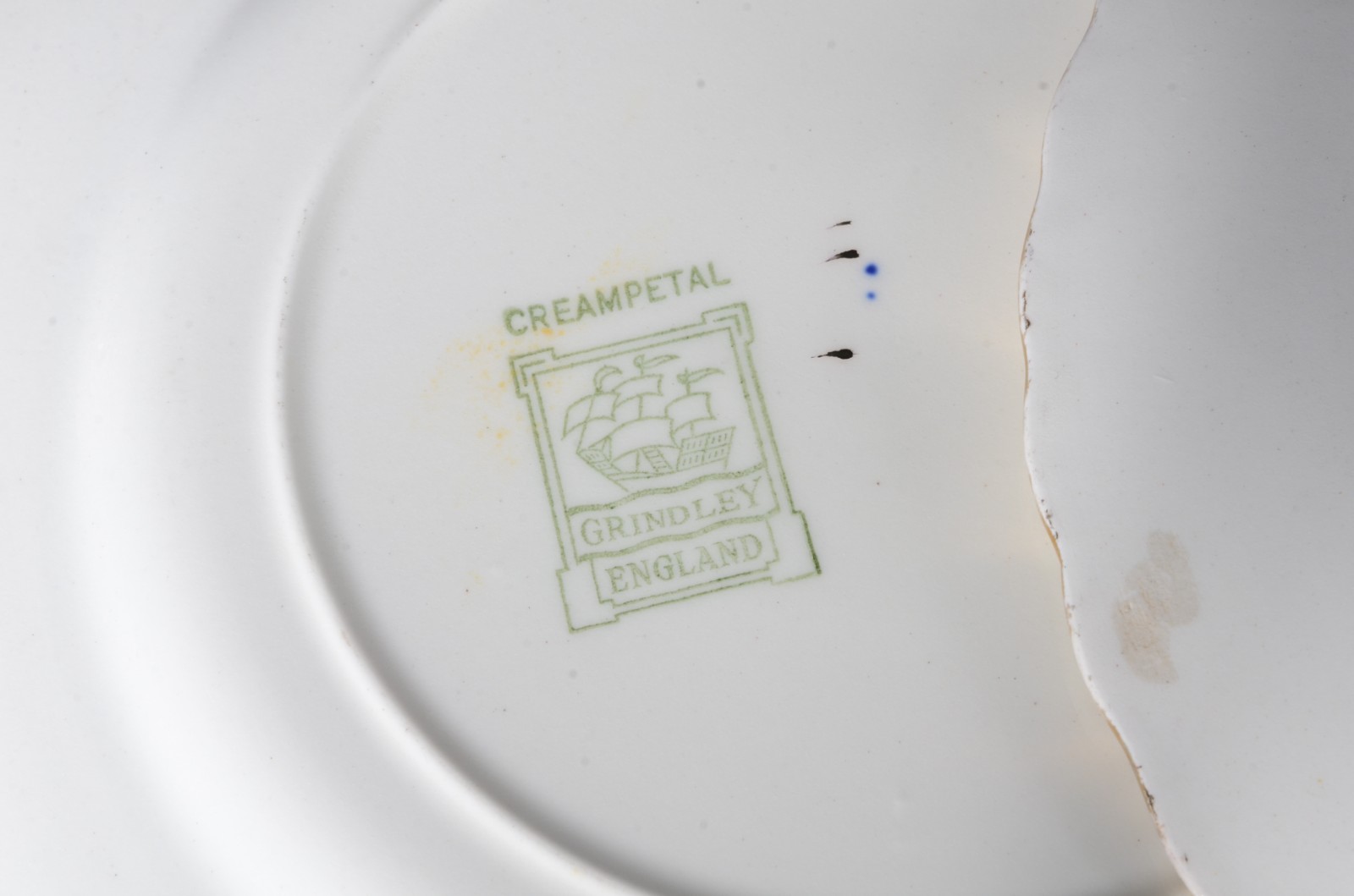 Serviço de jantar de faiança inglesa "Creampetal"- Grindley, composto... - foto 4 de 9
