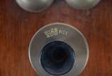Telefone de parede com discador adaptado, caixa... - Telefone de parede com discador adaptado, caixa de madeira. Não foi testado o funcionamento.