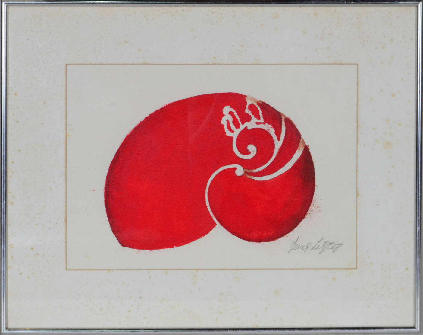 Anna Letycia Quadros  (1929-2018), Caracol vermelho - foto 1 de 3