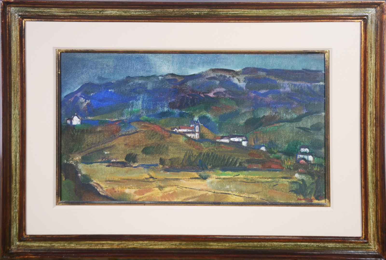 Emeric Marcier (1916-1990), Tiradentes vista desde a várzea - foto 2 de 4