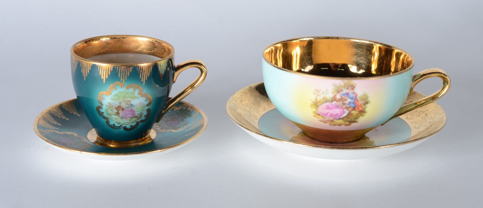 Parte de serviço de chá e café de porcelana Dom Pedro, modelos... - foto 3 de 7